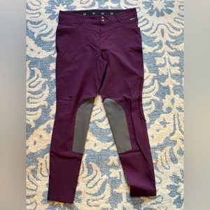 Kerrits Burgundy Riding Pants 1x